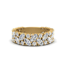 Cluster Anniversary Ring