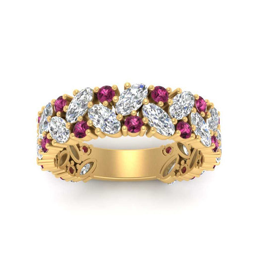 cluster-anniversary-pink-sapphire-ring-in-yellow-gold-FD10124BGSADRPI-NL-YG.jpg