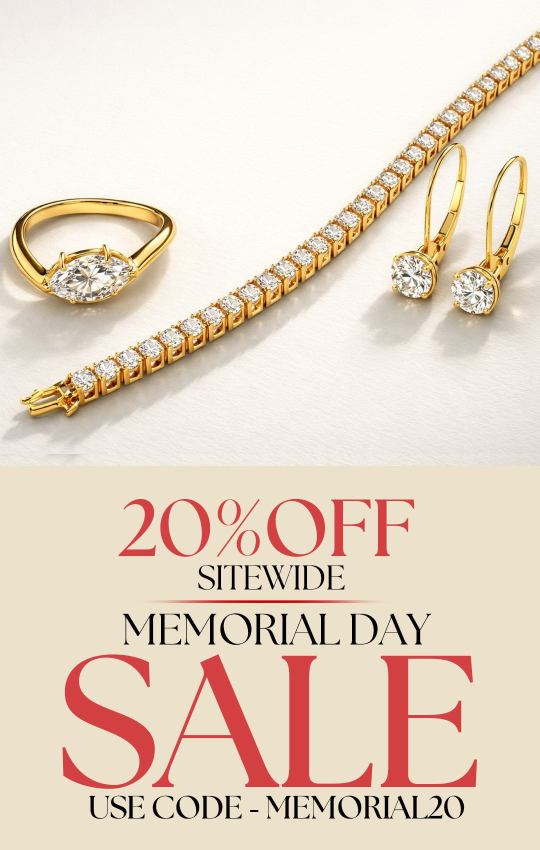 Memorial Day Sale 20% Off Site-Wide
