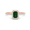Load image into Gallery viewer, colored-emerald-cut-halo-diamond-engagement-ring-with-emerald-in-rose-gold-FD9710EMRGEMGR-NL-RG-B1-GS.jpg