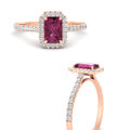 Thumbnail 26 - colored-emerald-cut-halo-diamond-engagement-ring-with-pink-sapphire-in-rose-gold-FD9710EMRGSADRPI-NL-RG-B1-GS.jpg