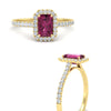 Load image into Gallery viewer, colored-emerald-cut-halo-diamond-engagement-ring-with-pink-sapphire-in-yellow-gold-FD9710EMRGSADRPI-NL-YG-B1-GS.jpg