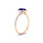 Load image into Gallery viewer, colored-emerald-cut-halo-diamond-engagement-ring-with-sapphire-in-rose-gold-FD9710EMRGSABL-NL-RG-B1-GS.jpg
