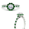 Load image into Gallery viewer, colored-emerald-round-halo-diamond-ring-in-white-gold-FD10218RORGEMGRANGLE3-NL-WG