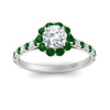 Load image into Gallery viewer, colored-emerald-round-halo-diamond-ring-in-white-gold-FD10218RORGEMGRANGLE5-NL-WG