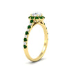 Load image into Gallery viewer, colored-emerald-round-halo-diamond-ring-in-yellow-gold-FD10218RORGEMGRANGLE2-NL-YG
