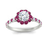 Load image into Gallery viewer, colored-pink-sapphire-round-halo-diamond-ring-in-white-gold-FD10218RORGSADRPIANGLE5-NL-WG