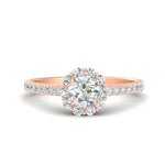 Load image into Gallery viewer, colored-round-halo-diamond-ring-in-rose-gold-FD10218ROR-NL-RG
