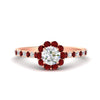 Load image into Gallery viewer, colored-ruby-round-halo-diamond-ring-in-rose-gold-FD10218RORGRUDR-NL-RG
