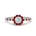 Load image into Gallery viewer, colored-ruby-round-halo-diamond-ring-in-white-gold-FD10218RORGRUDR-NL-WG
