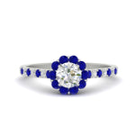 Load image into Gallery viewer, colored-sapphire-round-halo-diamond-ring-in-white-gold-FD10218RORGSABL-NL-WG_a86c56cb-0f4e-4ae8-ab6e-b67509b25fbc
