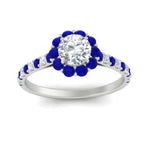 Load image into Gallery viewer, colored-sapphire-round-halo-diamond-ring-in-white-gold-FD10218RORGSABLANGLE5-NL-WG_7120bde4-e217-4152-b8be-60b1e1ff4d97
