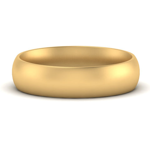 Comfort Fit Mens Wedding Band