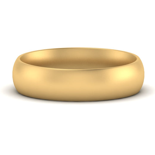 Comfort Fit Mens Wedding Band