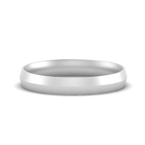 Comfort Fit Knife Edge Mens Band
