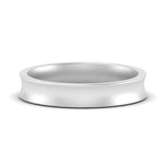 Load image into Gallery viewer, 4 mm Comfort Fit Concave Mens Band
