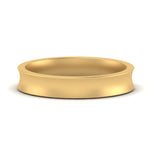 Load image into Gallery viewer, 4 mm Comfort Fit Concave Mens Band
