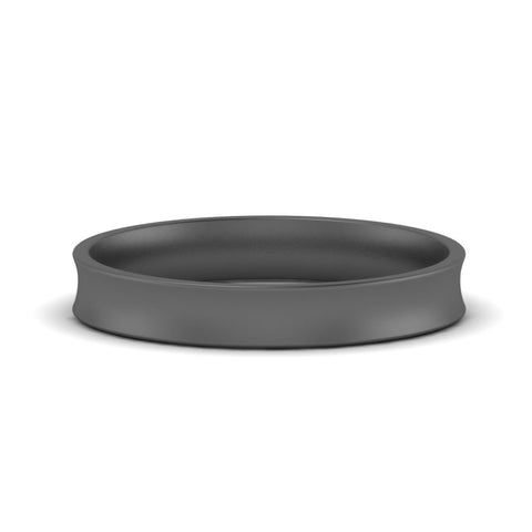 Comfort Fit Concave Mens Band
