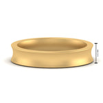 Load image into Gallery viewer, 4 mm Comfort Fit Concave Mens Band
