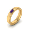 Load image into Gallery viewer, comfort-fit-emerald-amethyst-mens-wedding-band-in-yellow-gold-fd123214emrgamst-nl-yg