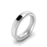 Load image into Gallery viewer, comfort-fit-emerald-black-onyx-mens-wedding-band-in-white-gold-fd123214emrgonyx-nl-wg
