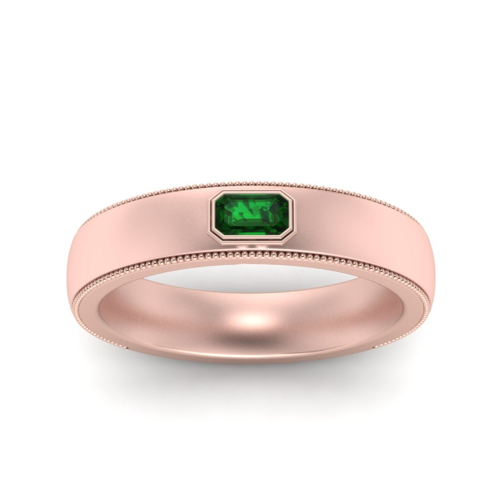 comfort-fit-emerald-cut-emerald-mens-wedding-band-in-rose-gold-fd123214emrgemgr-nl-rg