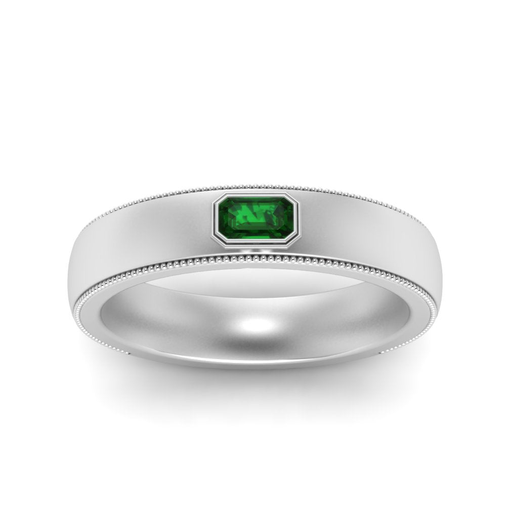 comfort-fit-emerald-cut-emerald-mens-wedding-band-in-white-gold-fd123214emrgemgr-nl-wg