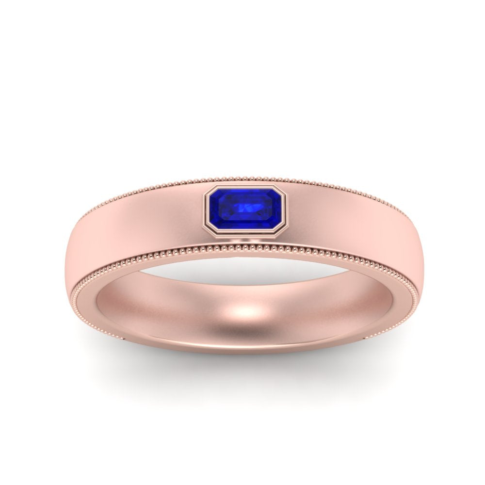 comfort-fit-emerald-sapphire-mens-wedding-band-in-rose-gold-fd123214emrgsabl-nl-rg