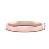 Load image into Gallery viewer, Comfort Fit Flat 4 mm Mens Wedding Band