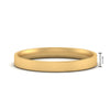 Load image into Gallery viewer, Comfort Fit Flat 4 mm Mens Wedding Band