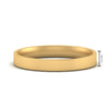 Load image into Gallery viewer, Comfort Fit Flat 4 mm Mens Wedding Band