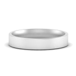 Load image into Gallery viewer, Comfort Fit Flat 4 mm Mens Wedding Band
