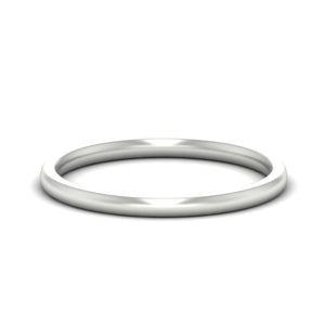 Comfort Fit Gold Wedding Band