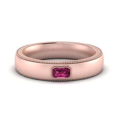 comfort-fit-pink-sapphire-mens-wedding-band-in-rose-gold-fd123214emrgsadrpi-nl-rg