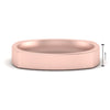 Load image into Gallery viewer, Square Comfort Fit Mens Wedding Band