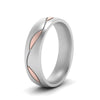 Load image into Gallery viewer, Comfort Fit Two Tone Mens Band