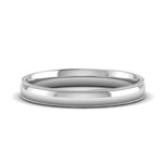 Load image into Gallery viewer, 4 mm Comfort Fit Wedding Band Milgrain Edge
