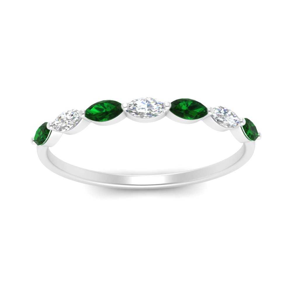 common-prong-elongated-emerald-wedding-ring-in-FD9939BGEMGR-NL-WG