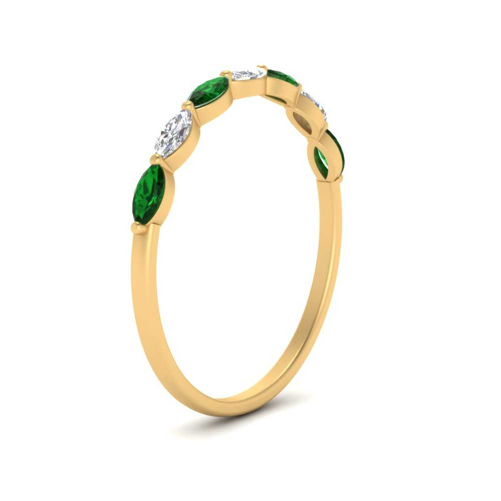 common-prong-elongated-emerald-wedding-ring-in-FD9939BGEMGR-NL-YG