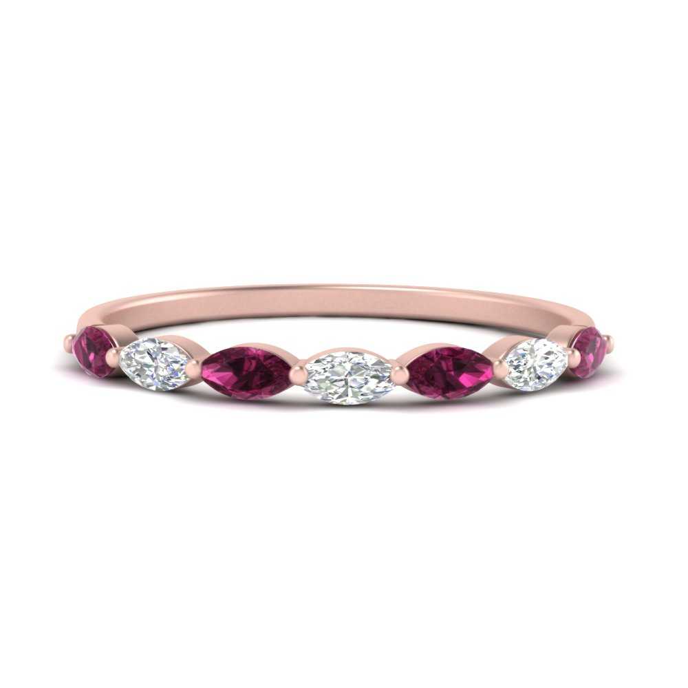 common-prong-elongated-pink-sapphire-wedding-ring-in-FD9939BGSADRPI-NL-RG