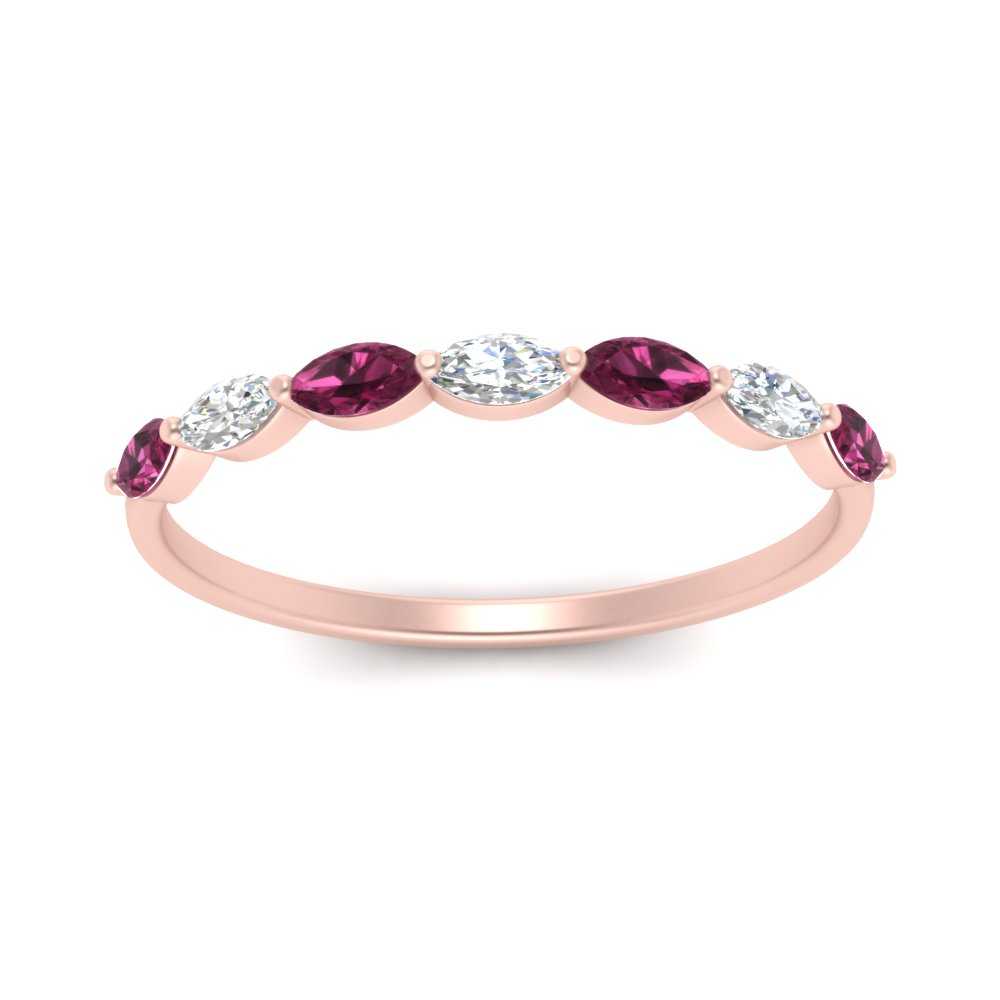 common-prong-elongated-pink-sapphire-wedding-ring-in-FD9939BGSADRPI-NL-RG