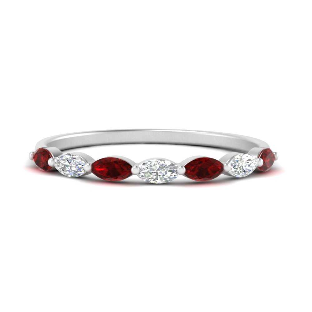 common-prong-elongated-ruby-wedding-ring-in-FD9939BGRUDR-NL-WG