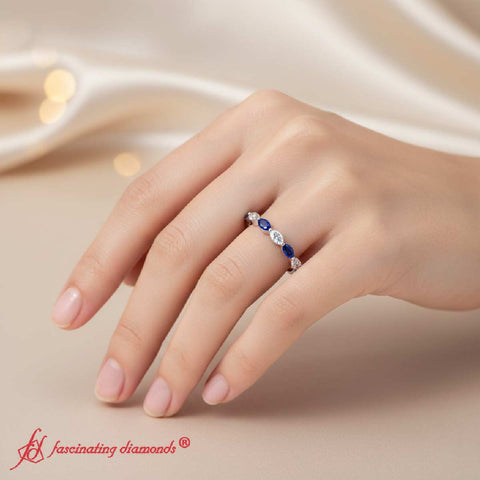 common-prong-elongated-sapphire-wedding-ring-in-white-gold-FD9939BGS