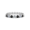 Load image into Gallery viewer, common-prong-round-7-band-with-black-diamond-in-white-gold-FD9450BGBLACK-NL-WG.jpg