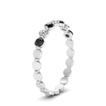 Load image into Gallery viewer, common-prong-round-7-band-with-black-diamond-in-white-gold-FD9450BGBLACK-NL-WG.jpg
