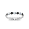Load image into Gallery viewer, common-prong-round-7-band-with-black-diamond-in-white-gold-FD9450BGBLACK-NL-WG.jpg