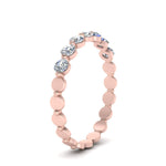 Load image into Gallery viewer, common-prong-round-7-diamond-band-in-rose-gold-FD9450B-NL-RG.jpg
