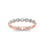 Load image into Gallery viewer, common-prong-round-7-diamond-band-in-rose-gold-FD9450B-NL-RG.jpg

