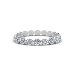 Load image into Gallery viewer, common-prong-round-7-diamond-band-in-white-gold-FD9450B-NL-WG.jpg

