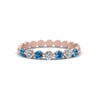 Load image into Gallery viewer, common-prong-round-7-diamond-band-with-blue-topaz-in-rose-gold-FD9450BGICBLTO-NL-RG.jpg